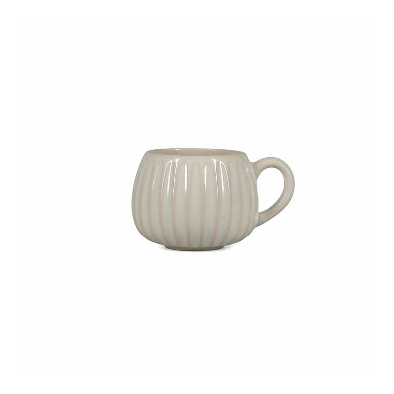 Tasse ARTO Leaf Salt & Pepper | Vaisselle en grès | Carredesse