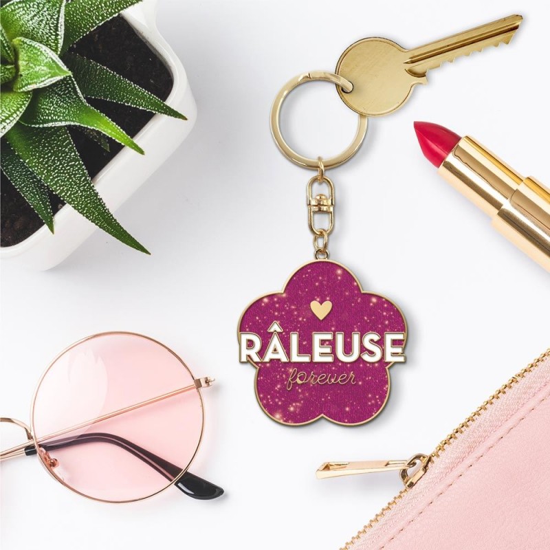 RALEUSE Porte Clés à Paillettes
