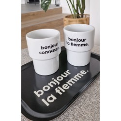 Plateau Bonjour la flemme