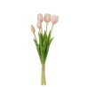 Bouquet Tulipes Rose Pâle