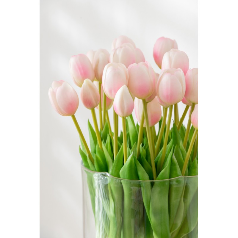 Bouquet Tulipes Rose Pâle