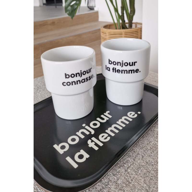 Plateau Bonjour la flemme