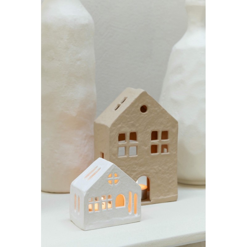 Maison mini déco blanc