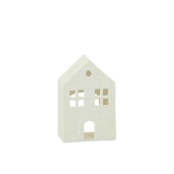 Maison déco metal blanc