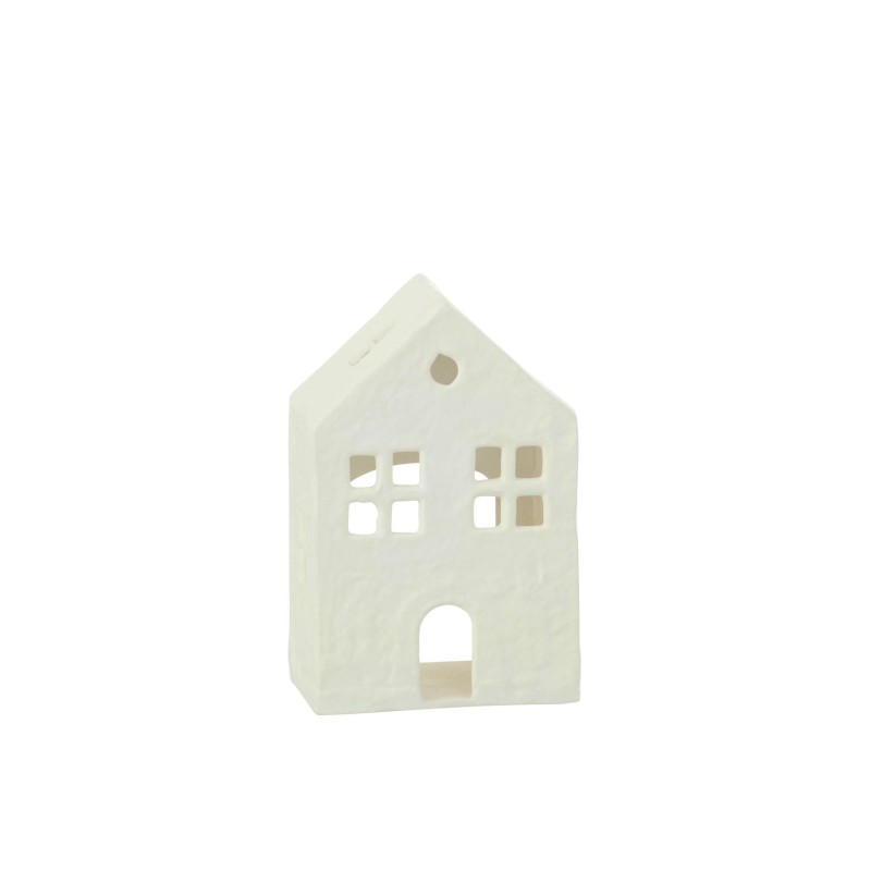 Maison déco metal blanc