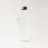 Bouteille en verre design avec bouchon /Carafe