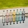 Bouteille en verre design avec bouchon /Carafe