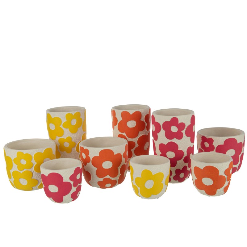 Pot de fleur ciment MARIM Color POP