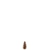 Sapins déco noël paillettes bronze