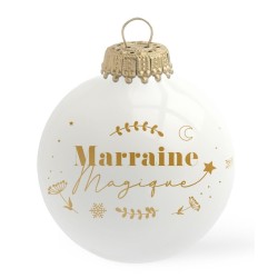 Marraine Magique - Boule de Noel
