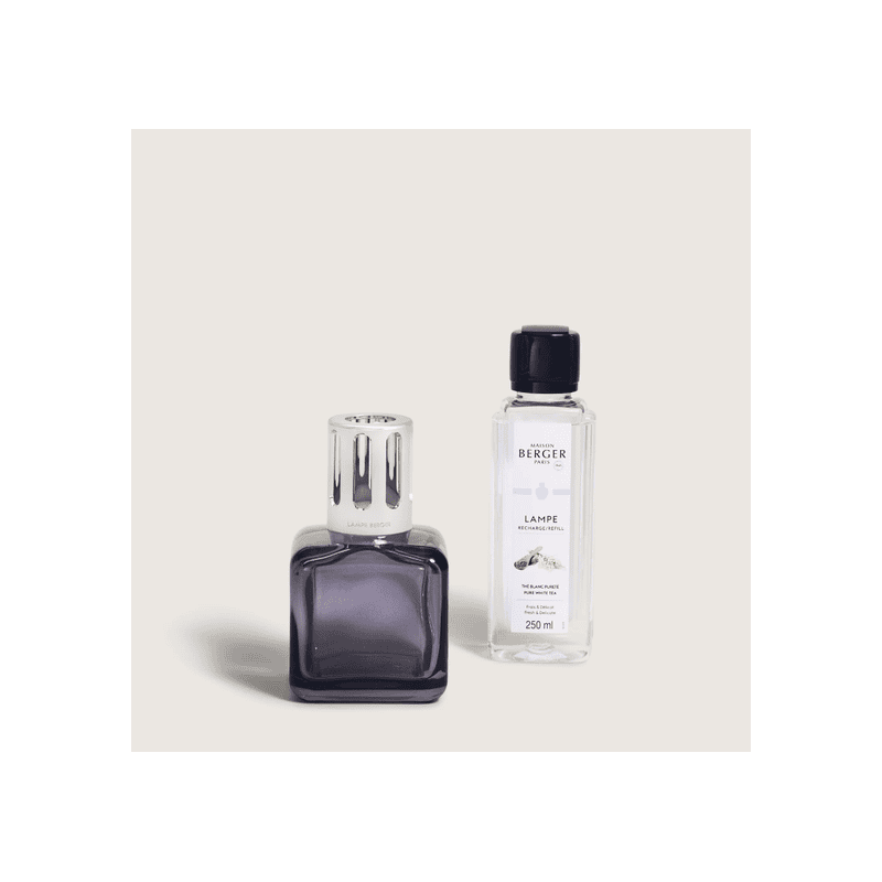 Coffret Lampe Berger Glaçon Grise