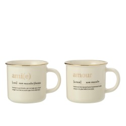 Mug et sa définition Amis/Amour