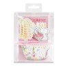 Set de 24 caissettes et toppers LICORNE