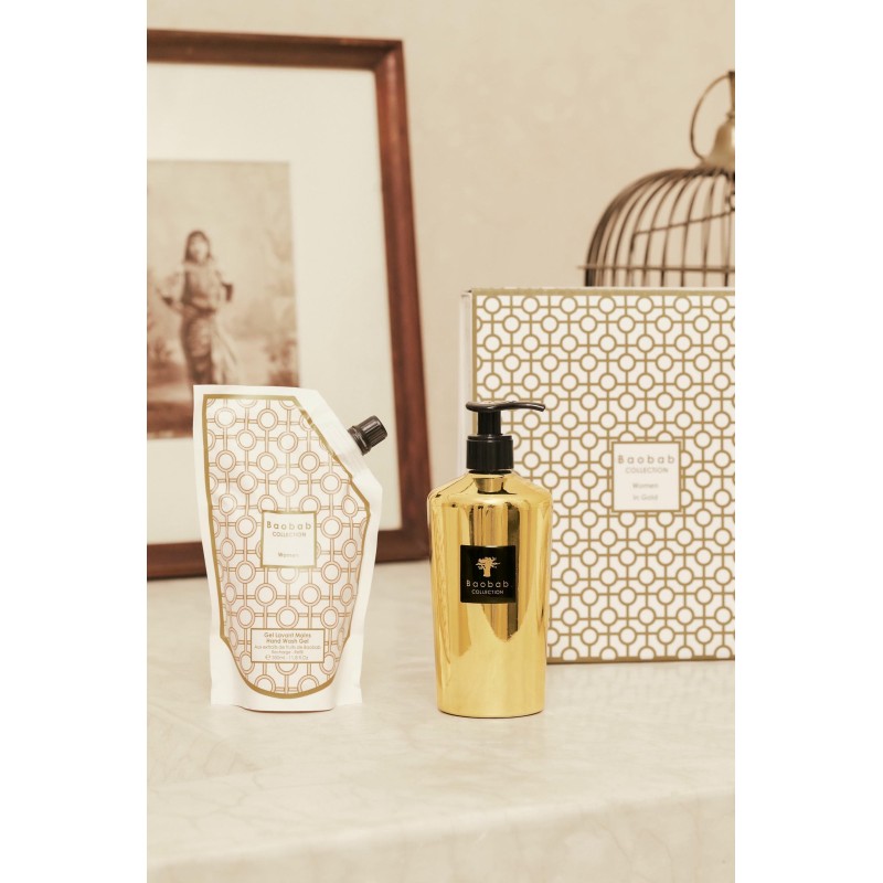 Women in Gold coffret cadeau edition Noel Gel lavant + bouteille