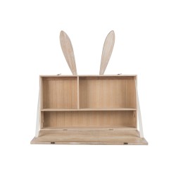 Bureau Suspendu Lapin Bois Naturel