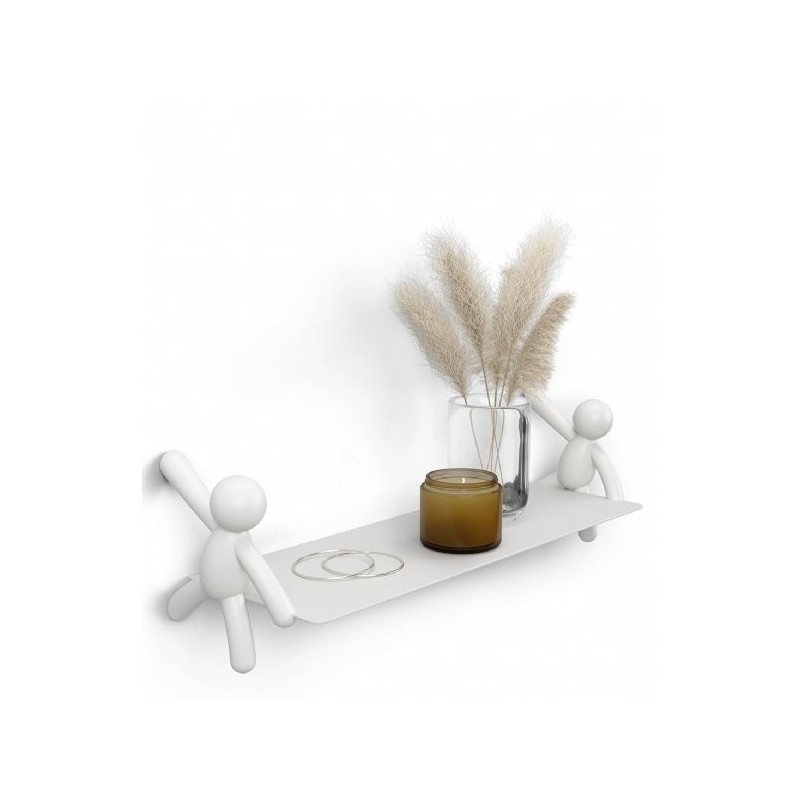 BUDDY SHELF Etagere murale Umbra  blanche
