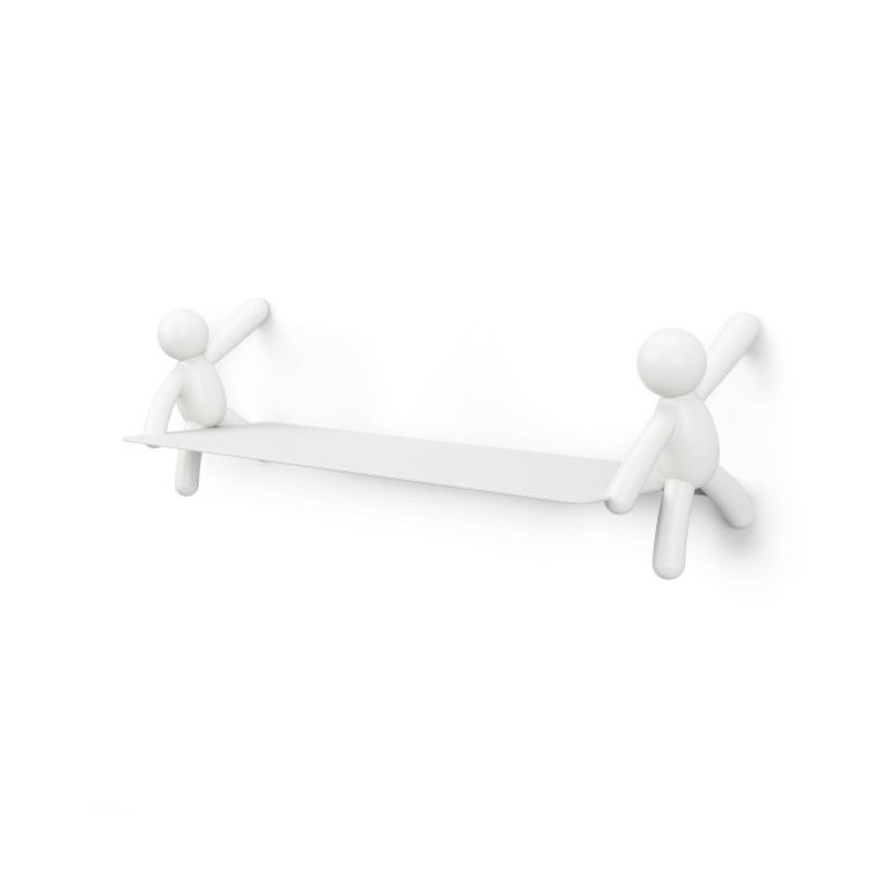 BUDDY SHELF Etagere murale Umbra  blanche