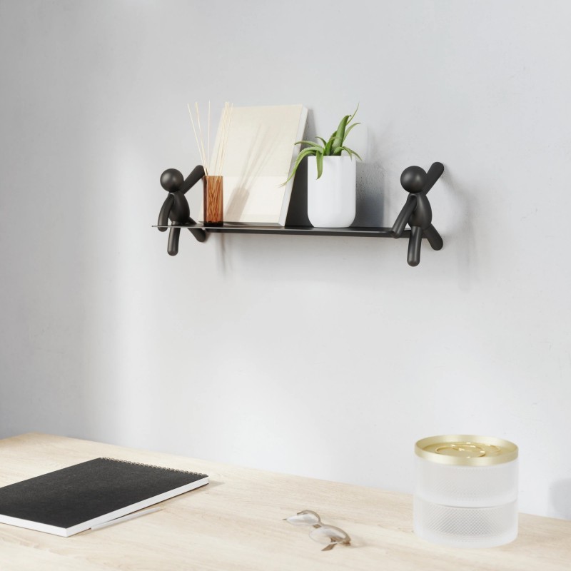 BUDDY SHELF Etagere murale Umbra  Noire