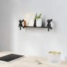BUDDY SHELF Etagere murale Umbra  Noire