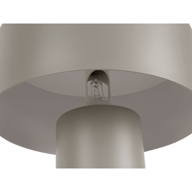 Lampe Tube Grise