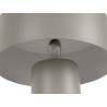 Lampe Tube Grise