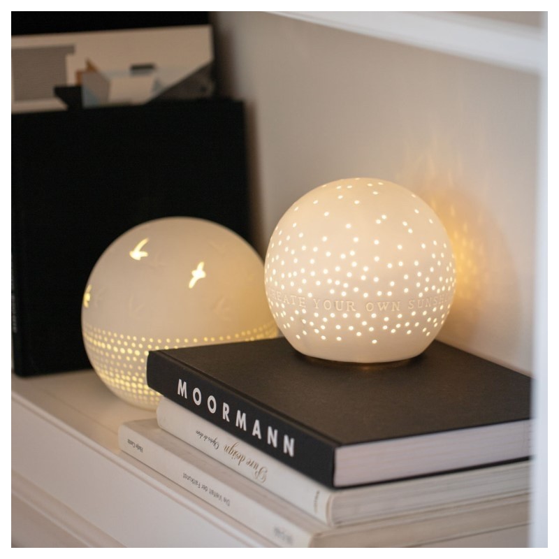 Lampe Led Sunshine Porcelaine