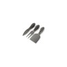 FROMAGE Set de 3 couteaux Noir