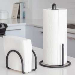 SQUIRE Porte Essuie Tout Noir