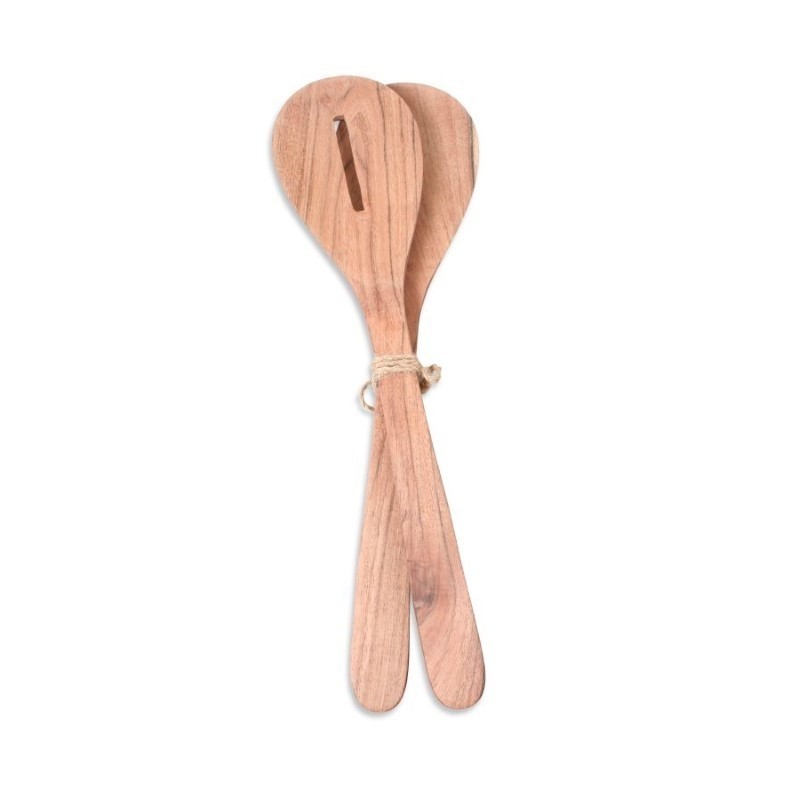 Couverts à salade en bois d acacia