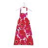 UNIKKO Tablier Blanc Rouge