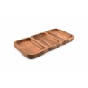 CHOP Plateau apero 3 parties bois d'acacia