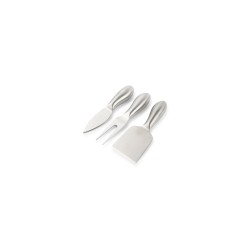 FROMAGE Set de 3 couteaux Argenté