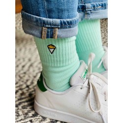 LUCETTE Chaussettes Vert d eau