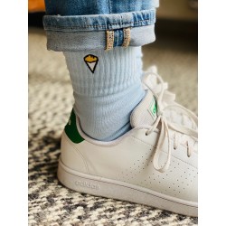 PAULETTE Chaussettes Bleu Clair