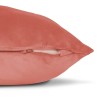 Coussin SQUARE pillow Velvet RHUBARBE