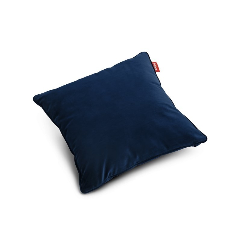 Coussin SQUARE pillow Velvet DARK BLUE