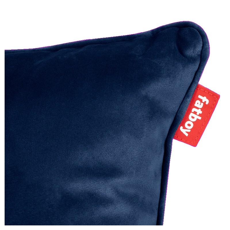 Coussin SQUARE pillow Velvet DARK BLUE