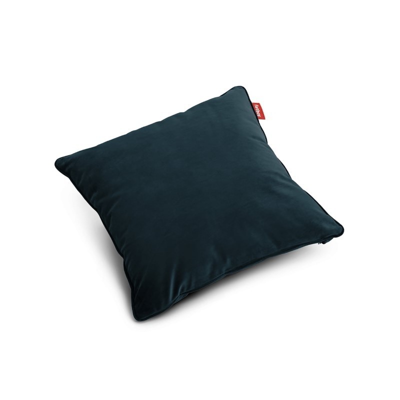 Coussin SQUARE pillow Velvet PETROL