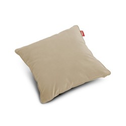 Coussin SQUARE pillow Velvet recycled CAMEL