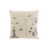 TRESOR Coussin graphique coton beige