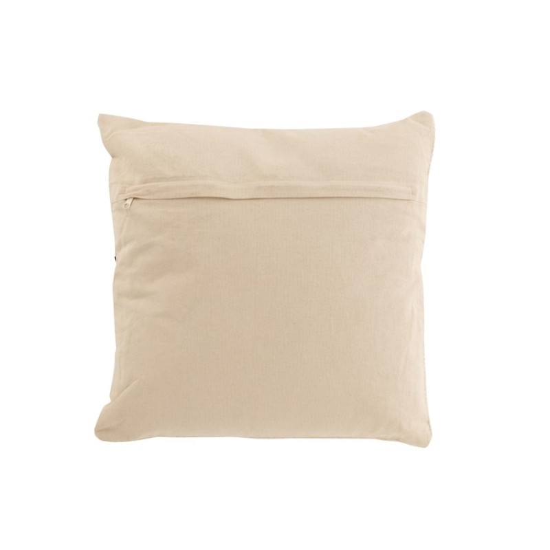 TRESOR Coussin graphique coton beige
