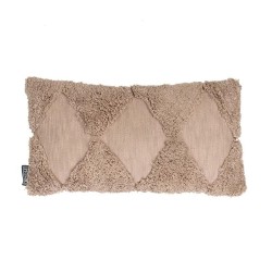 NAMIKO coussin Taupe Triangle 50x30