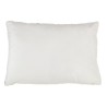 MAISON coussin tricot Blanc/Rouge