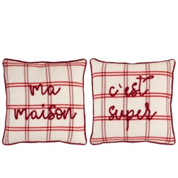 Coussin Mon hiver traditionnel