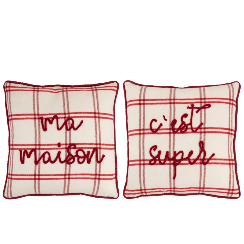 Coussin Mon hiver traditionnel