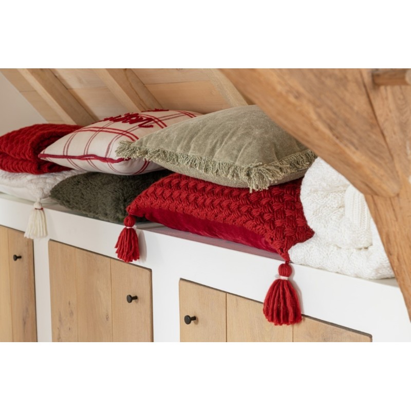 Coussin Mon hiver traditionnel