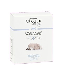 Caresse de Coton set de 2 Recharges Diffuseur voiture