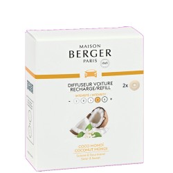 Coco Monoi set de 2 Recharges Diffuseur voiture