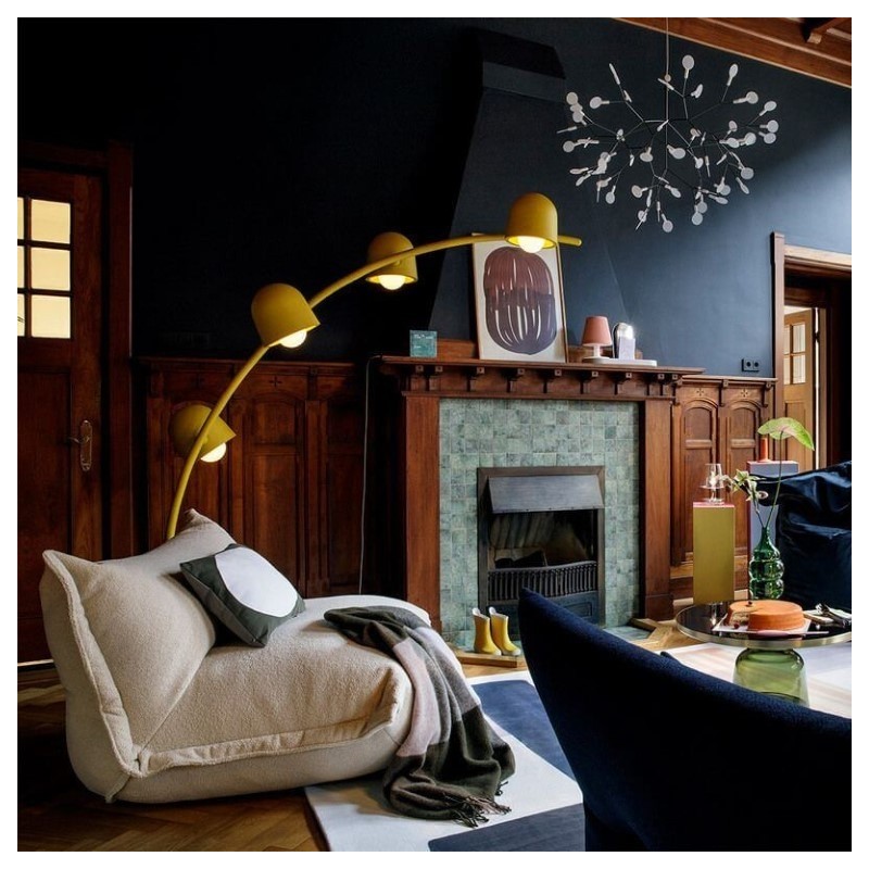 BIG LEBOW Lampadaire Anthracite
