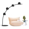 BIG LEBOW Lampadaire Anthracite